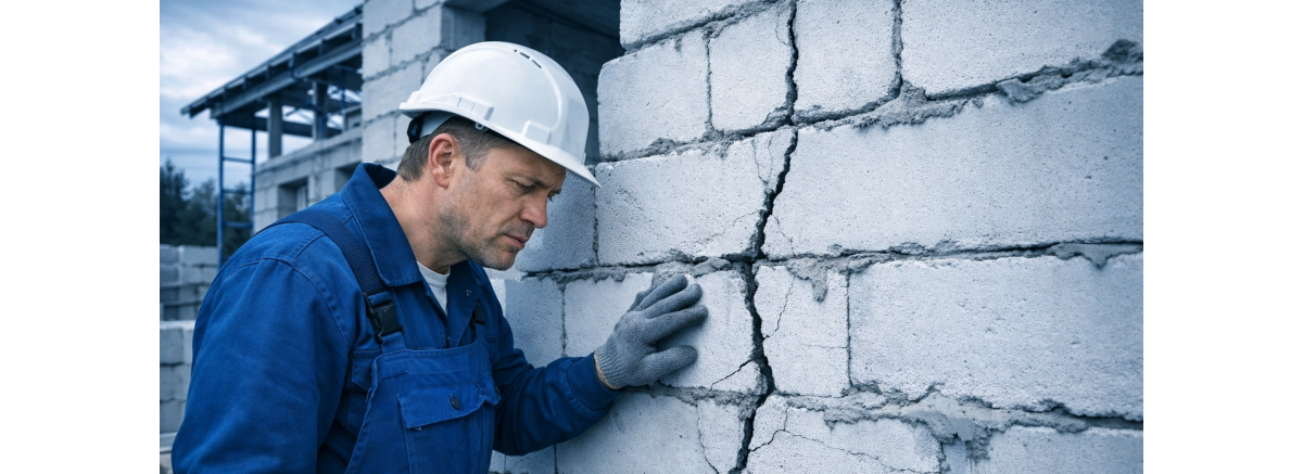 10 ошибок при строительстве дома из газобетонных блоков